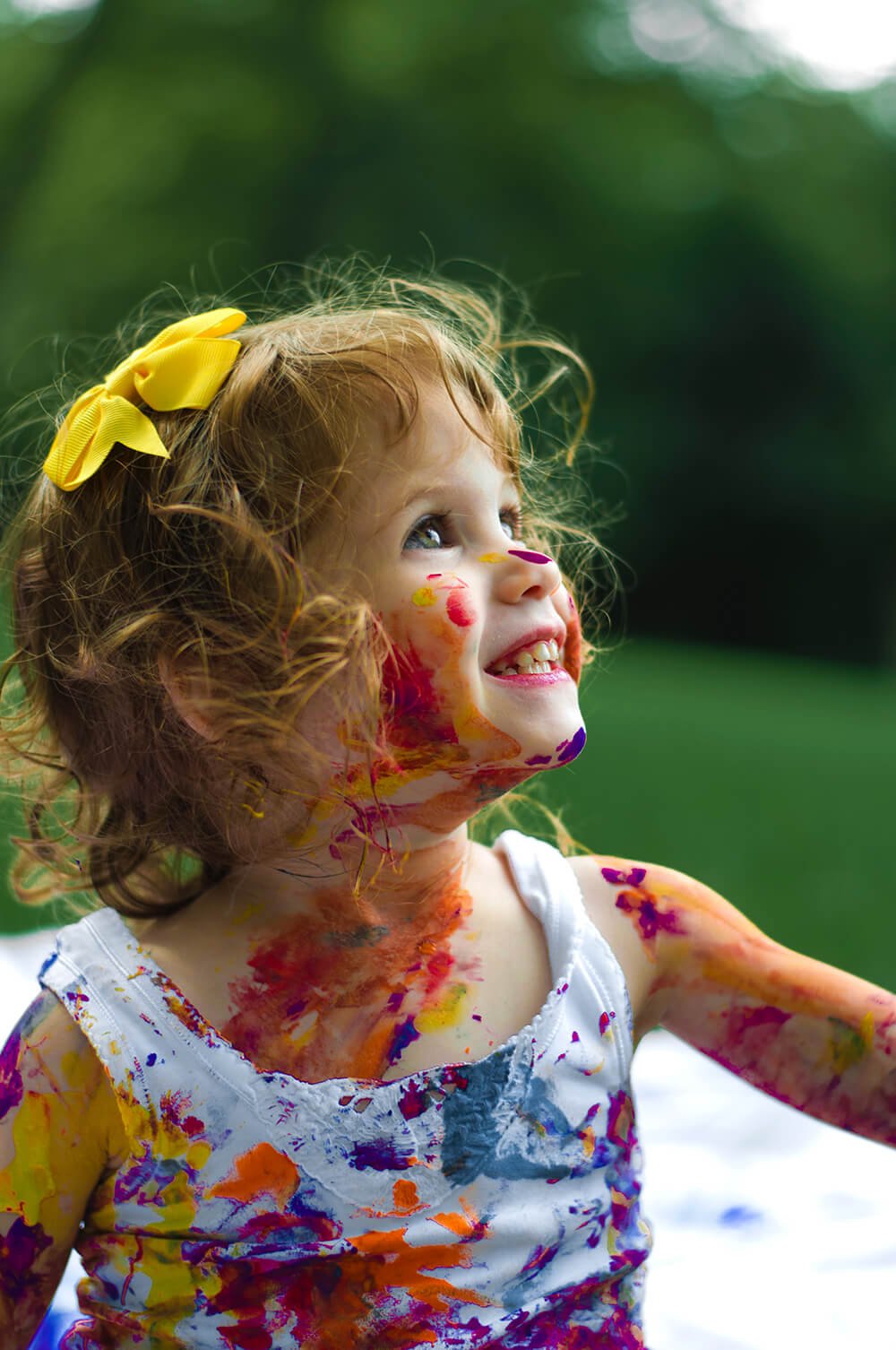 Kid with Colors