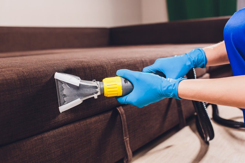 cleaning vacuum sofa